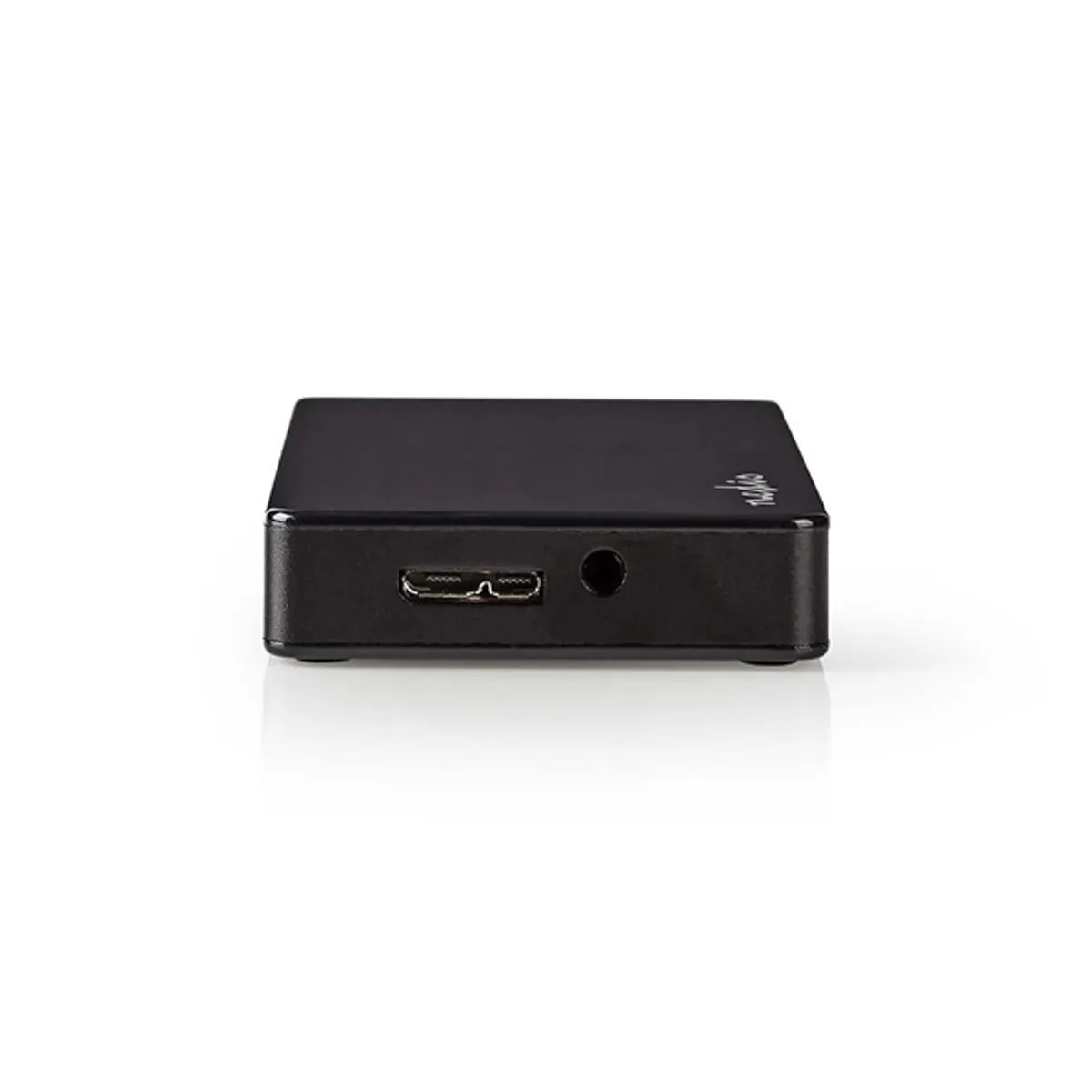 Nedis UHUBU3420BK USB hub 4 portos USB 3.0 külső tápellátás #2