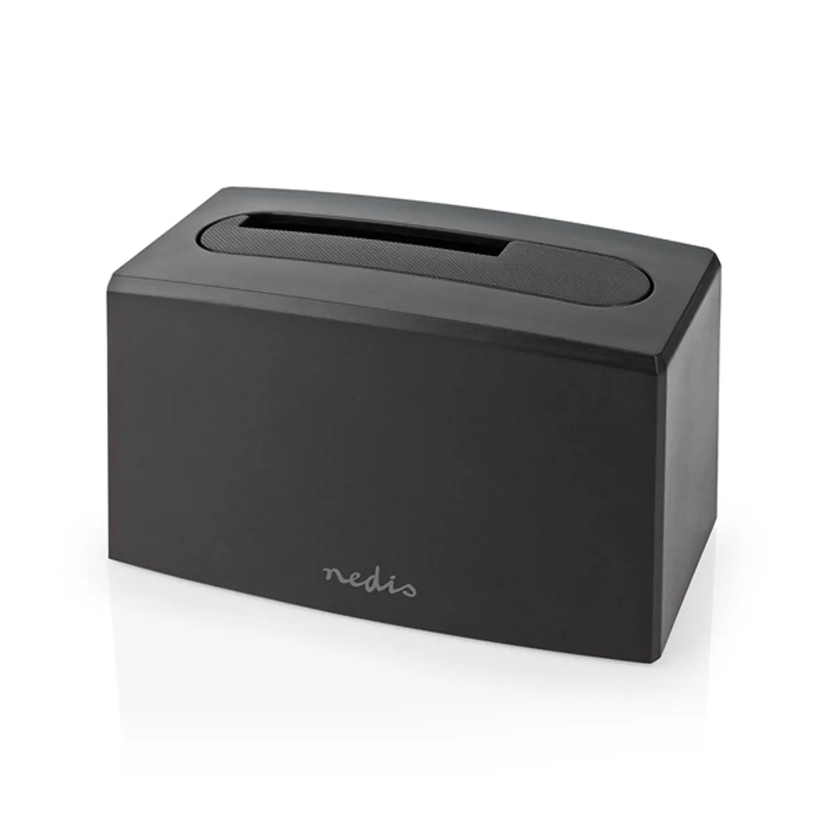 Nedis HDDUSB3210BK HDDSSD dokkoló 2 fiókos 2,5"-3,5" SATA USB 3.2 Gen1 #5