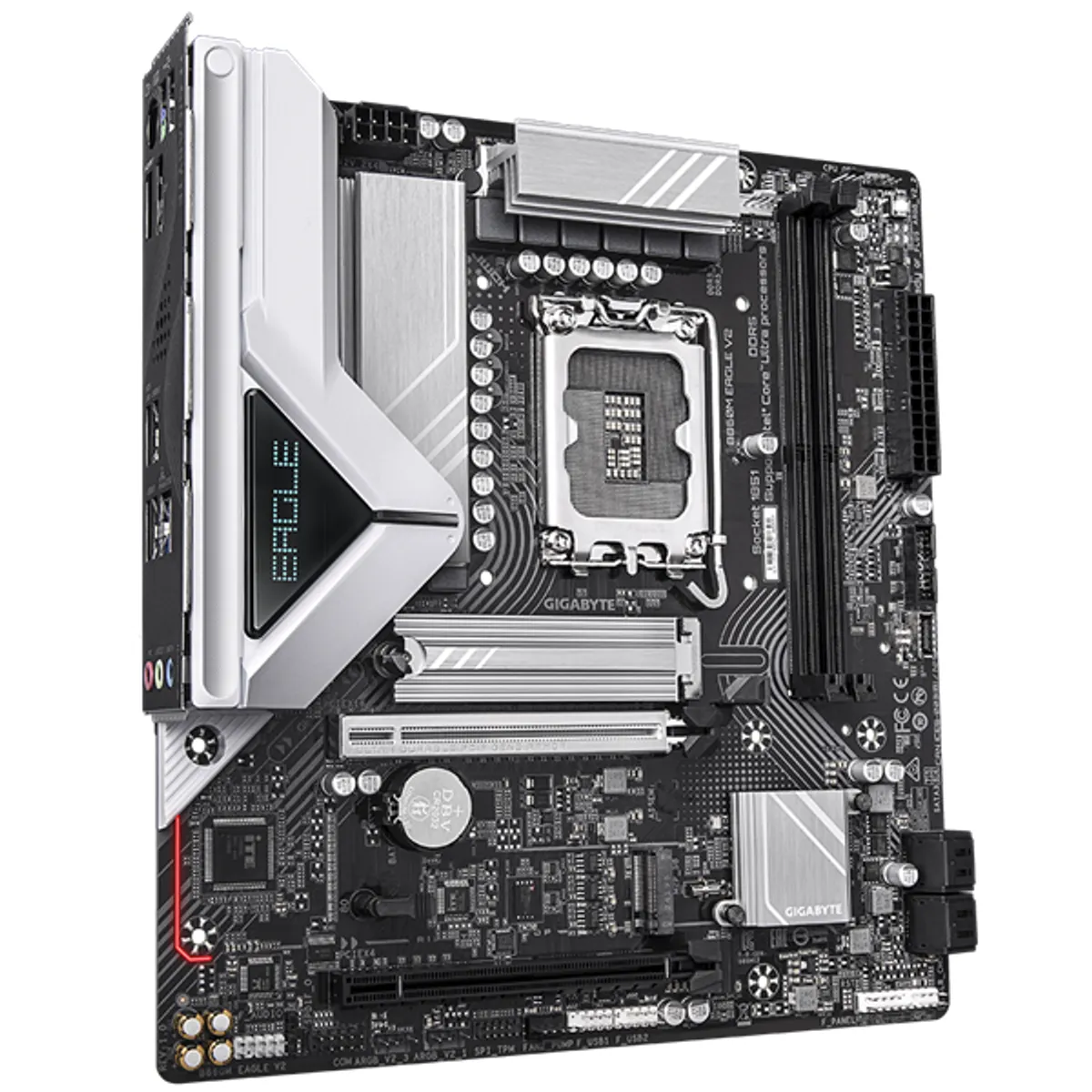 Gigabyte B860M Eagle V2 LGA 1851 DDR5 128 GB 2.5GbE PCIe 5.0 x16 M.2 PCIe 4.0 x4 Micro ATX #1
