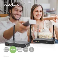 NEDIS VTRA3470AT vezeték nélküli HDMI adó 1080p loop-through IR külső audioport 100 m #2