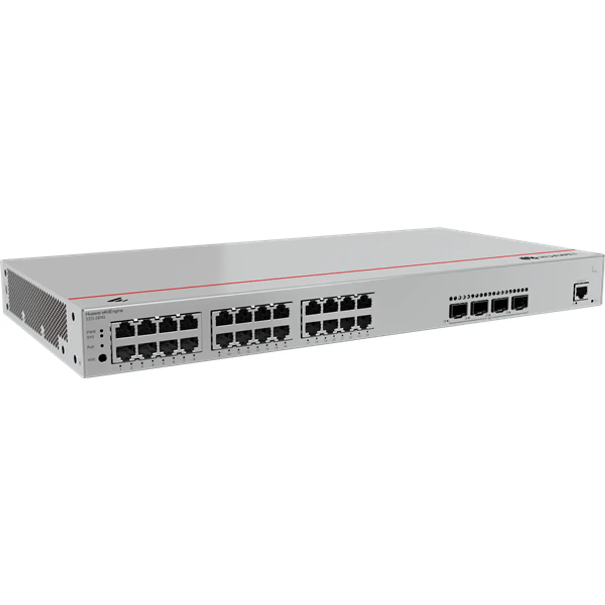 Huawei eKit 98012201 kapcsoló 28 portos 1Gb Réz PoE SFP 4 rack szerelhető 260 Gbps #1