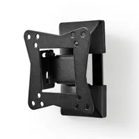 Nedis TVWM11BK dönthető és forgatható fali konzol 10"-32" méret 30 kg VESA 75x75 100x100 200x100 200x200 döntés 15 fok forgás 140 fok #7