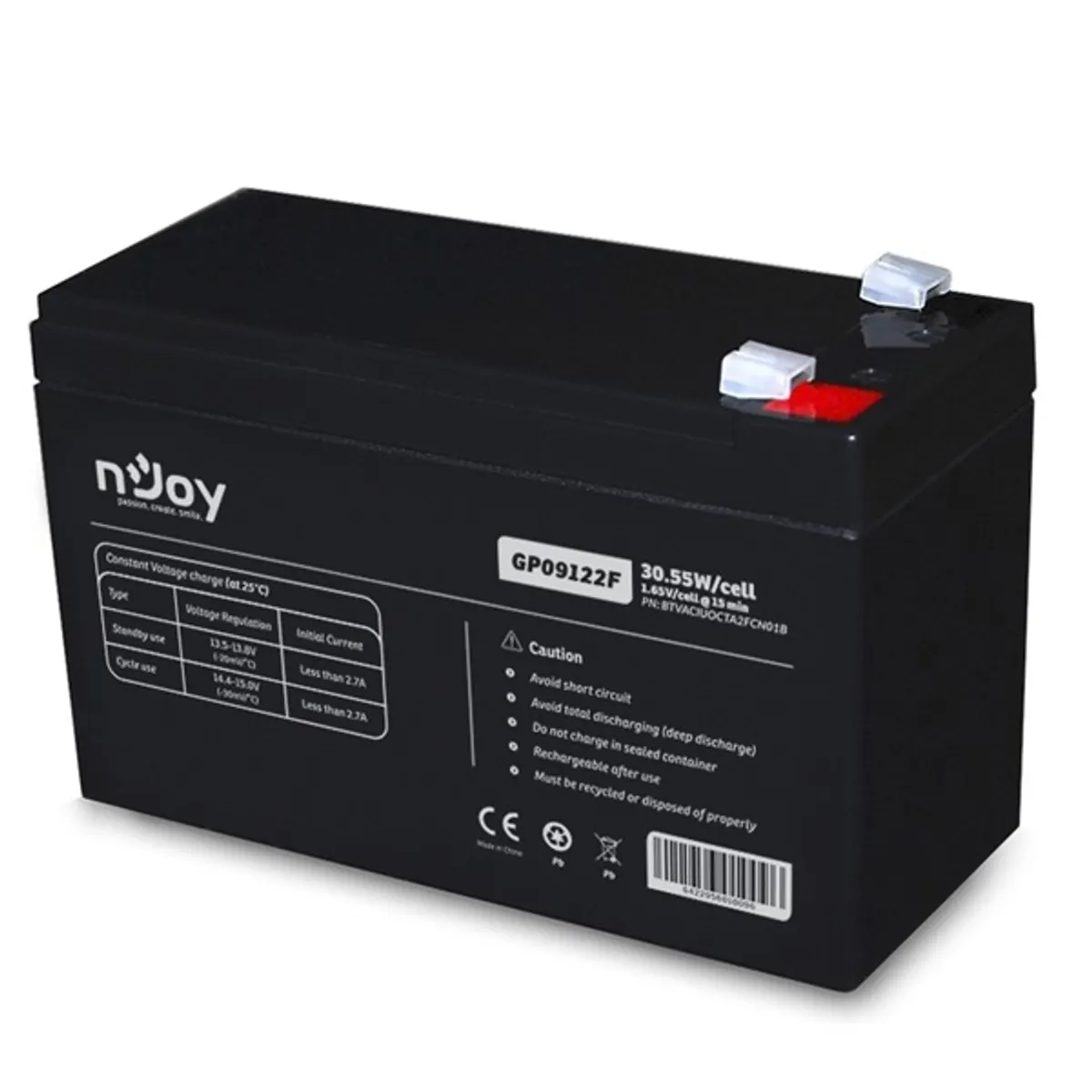 NJOY BTVACIUOCTO2FCW01B #1
