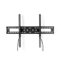 NEDIS TVWM2170BK billenthető fali TV-tartó 60-100" VESA 200x200-900x600 75 kg dönthető 15 szintjelző gyorskioldó kábelek