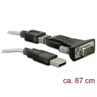 Delock 61425 usb 2.0 usb-a soros adapter db9 rs-232 #1