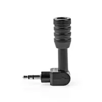 Nedis MICMJ100BK mikrofon 3,5 mm omnidirekcionális frekvencia 100 Hz-10 kHz impedancia 2200 ohm fekete