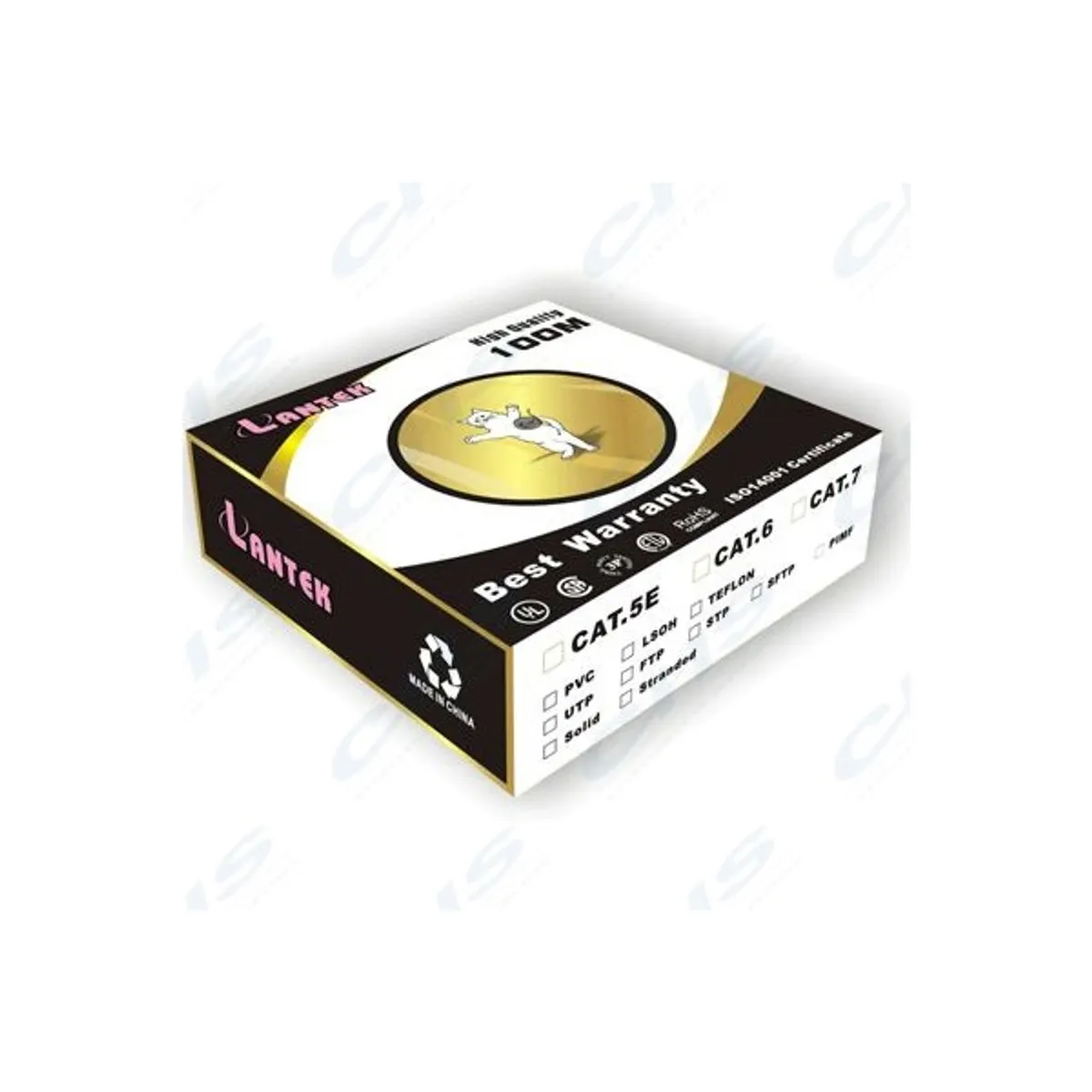 WIRETEK CAT5E-100 Kábel FTP CAT5E 100m 32AWG Szürke #1