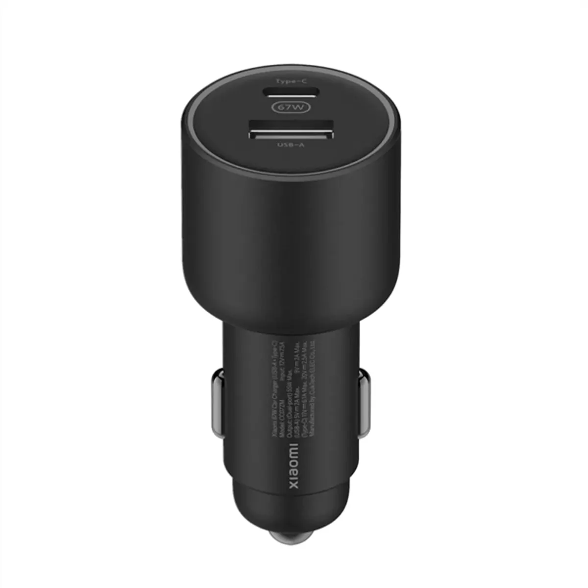 Xiaomi BHR6814GL autós töltő 67W 2-port Type-C USB-A #1