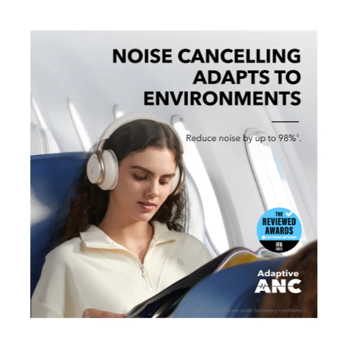 ANKER A3035G21 Soundcore Space One vezeték nélküli fejhallgató mikrofon igen #3