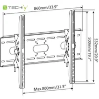TECHLY ICA-PLB 890 falitartó VESA 800x500 #5