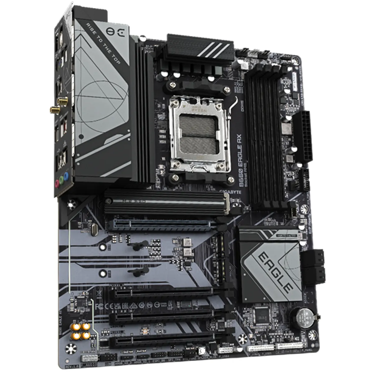 GIGABYTE B650 EAGLE AX AM5 DDR5 4xDIMM PCIe5.0 x4 M.2 Wi-Fi 6E ATX #1