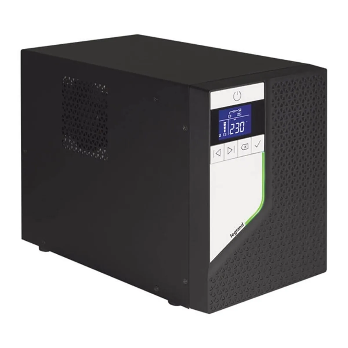 Legrand 311064 KEOR SPE 3000 VA C20 bemenet 8x C13 és 1x C19 kimenet USB RS232 SNMP tisztán szinuszos vonali interaktív #3