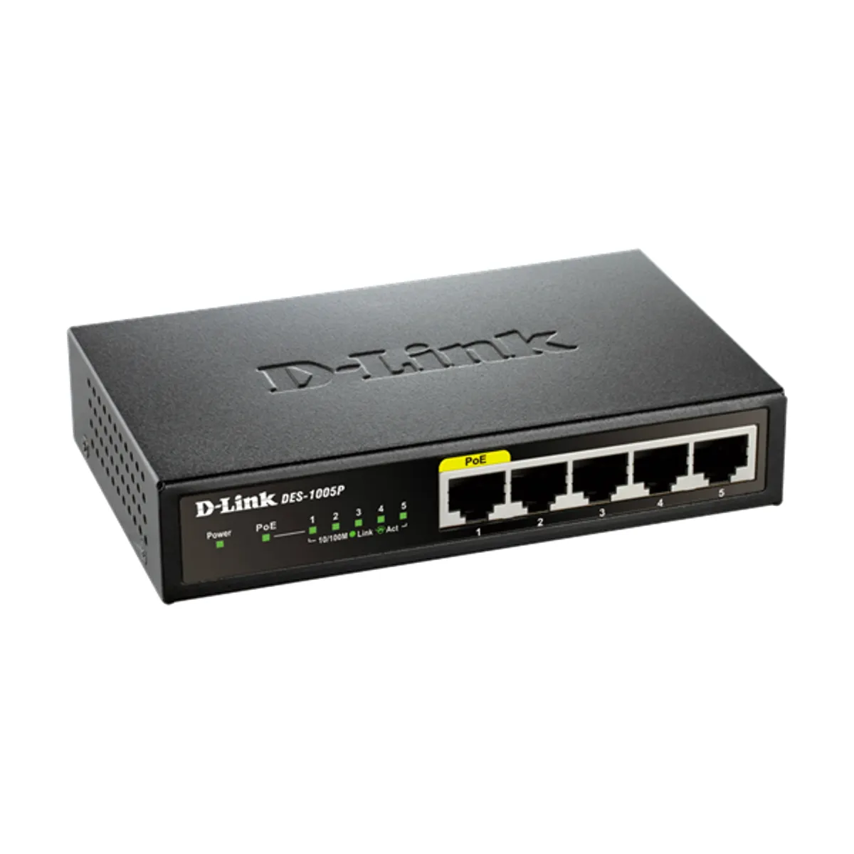 DLINK DES-1005P/E 5-portos PoE kapcsoló 100 Mbps #5