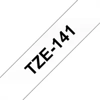 Brother TZE141 P-touch laminált címkéző szalag 18 mm szélesség 8 m hossz