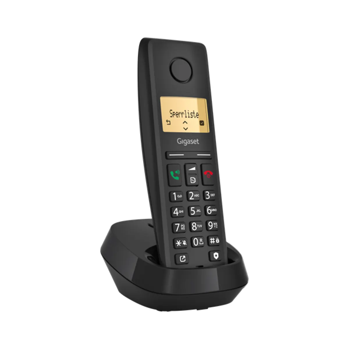 Gigaset S30852-H3106-S201 Pure 200 DECT fekete 1.5" kijelző ECO DECT #10