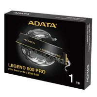 ADATA SLEG-900P-1TCS Legend 900 Pro M.2 2280 PCIe 4.0x4 NVMe 1.4 olvasási 7400 MBps írási 6000 MBps 1TB