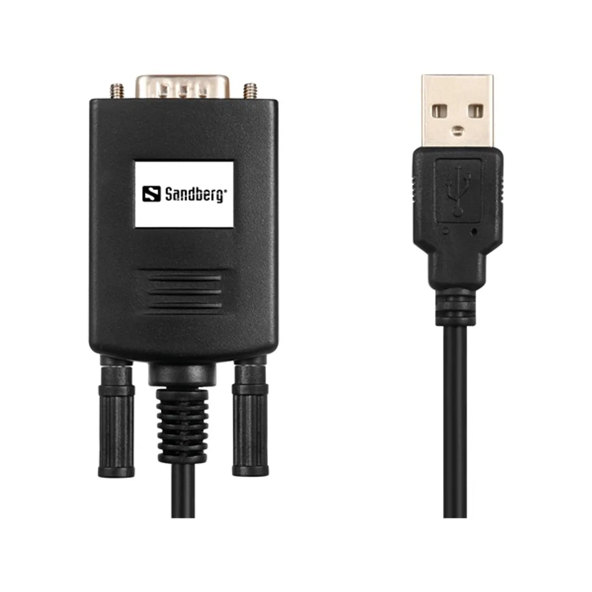 SANDBERG 133-08 USB-soros átalakító PL-2303GT DB9 M 30 cm Windows 7 8 10 11 kompatibilis #1