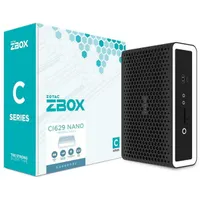 ZOTAC ZBOX-CI629NANO-BE CI629 Nano Intel Core i3-1315U 2x DDR5 64GB M.2 NVMe PCIe 4.0 x4 HDMI DisplayPort TB4 WiFi 6 BT 5.2 4xUSB 3.1 1xUSB 2.0 2xLAN