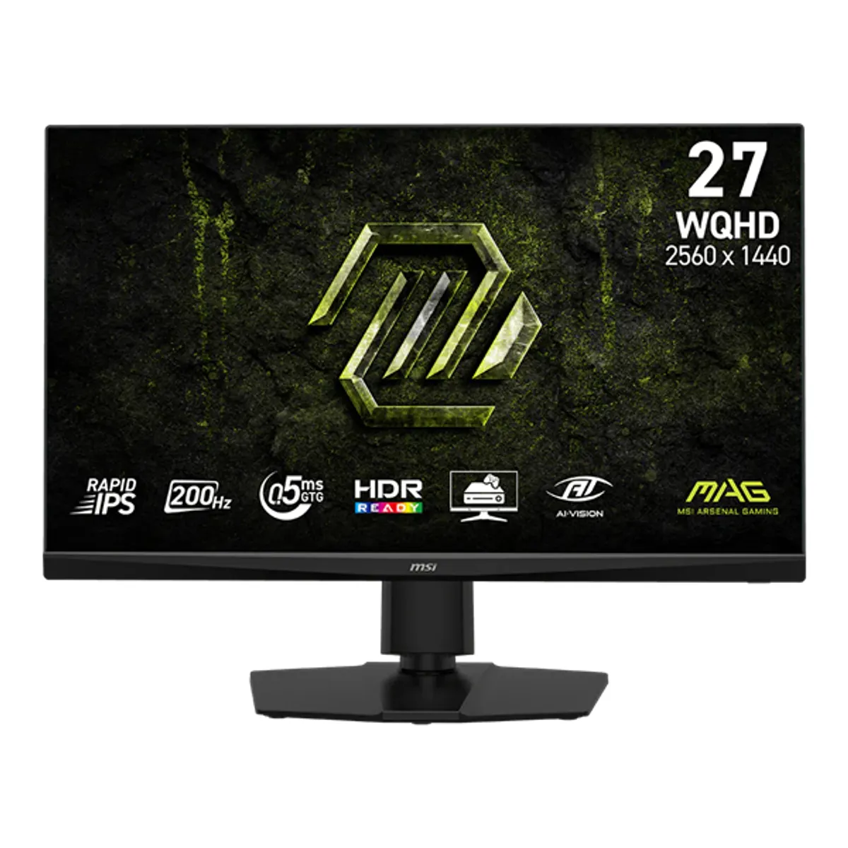 MSI DT 9S6-3CF7CA-001 játékmonitor 27" 2560x1440 IPS 200 Hz 0,5 ms DP 1.4a HDMI USB-C VESA 100x100 #1