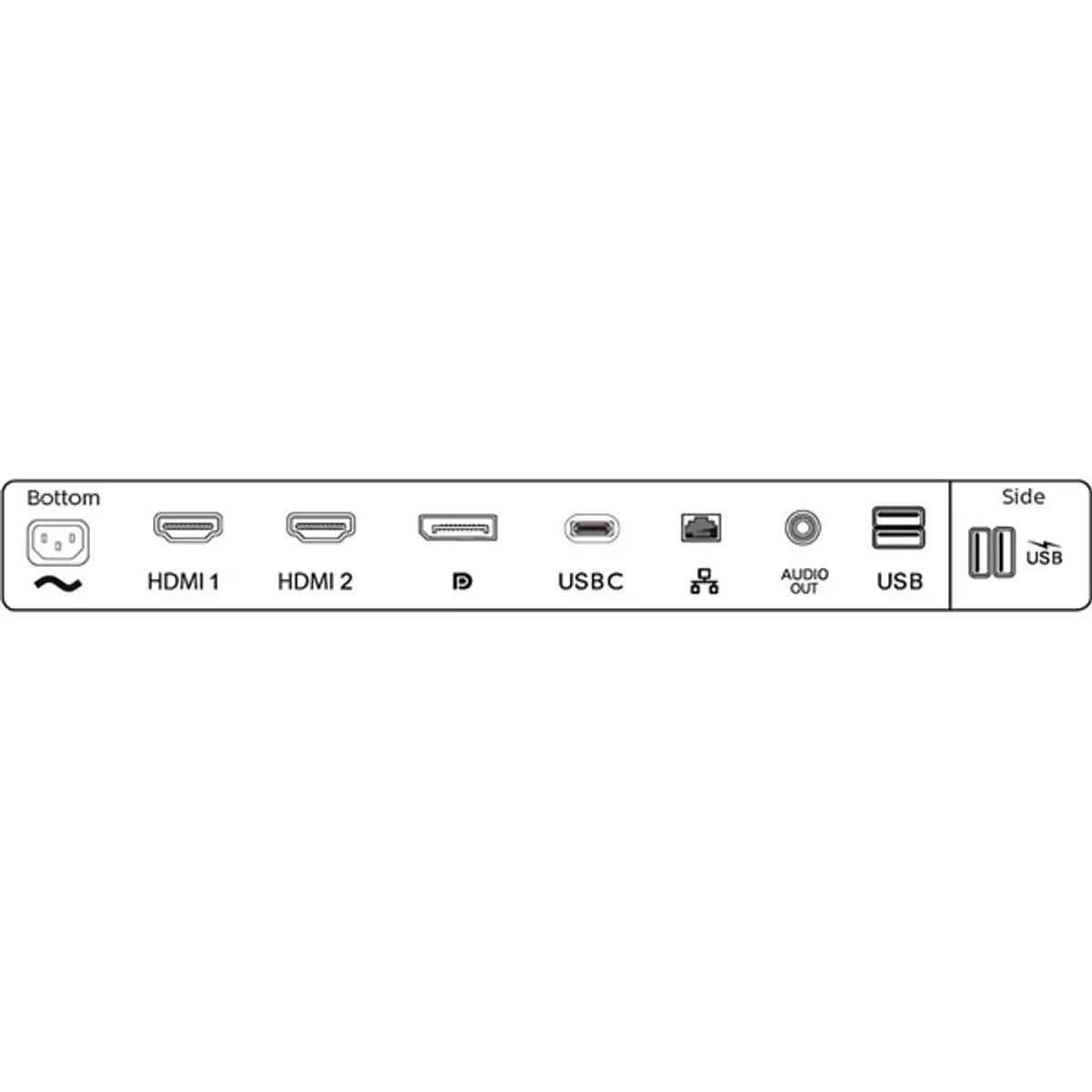 PHI MON 279P1/00 279P1 27" UHD IPS 3840x2160 60Hz 4ms HDMI MiniDP USB-C USB VESA 100x100 #9