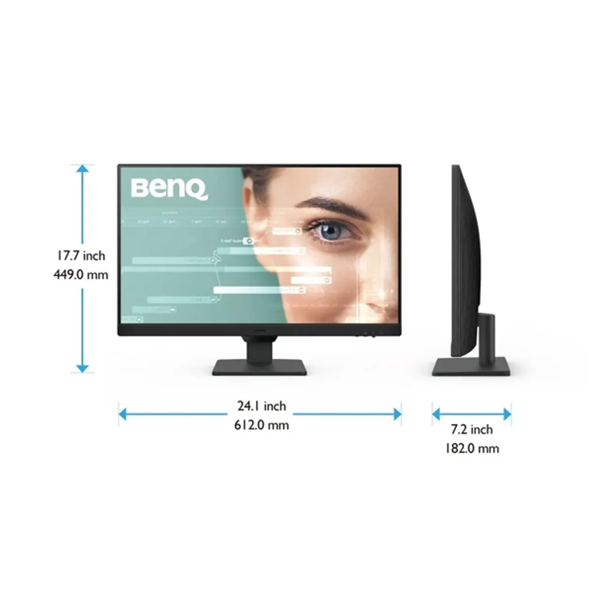 BENQ 9H.LLTLJ.LBE GW2790 IPS LED 27" 1920x1080 5ms 100Hz HDMI DP hangszóró 2x2W #2