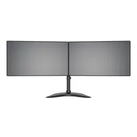 MULTIBRACKETS 7350073733330 M Deskstand Basic Dual 15-27" fekete 75x75 100x100 mm, 8 kg, magasság 100-450 mm, tilt 45 fok, forgó 360 fok #9