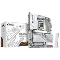 Gigabyte X870E AORUS ELITE WIFI7 ICE AM5 ATX DDR5 5200 4x memória M.2 2.5GbE HDMI DP