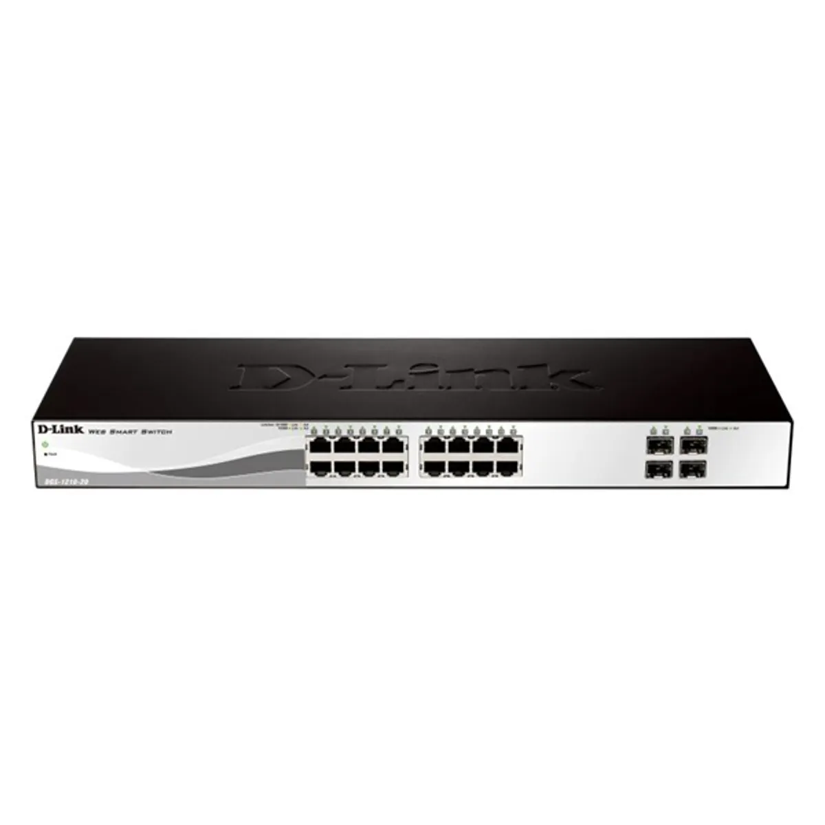 D-Link DGS-1210-20/E 16-portos gigabites switch 4x SFP Layer 2 menedzselt STP VLAN 256 #1