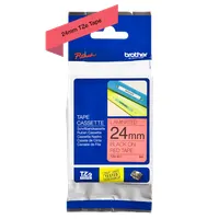 BROTHER TZE451 TZE451 laminált szalag piros alapon fekete 24mm x 8m #3