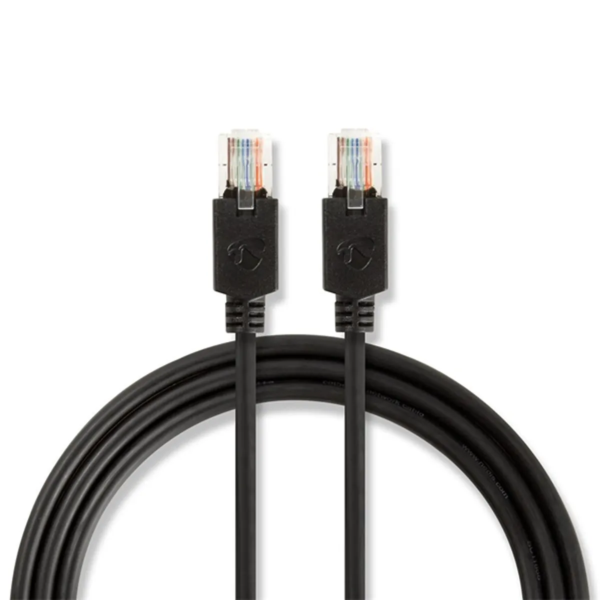 Nedis CCBW85100AT150 UTP Cat5e patch kábel LSZH RJ45 15m aranyozott réz AWG26 100MHz 1Gbps antracit #2