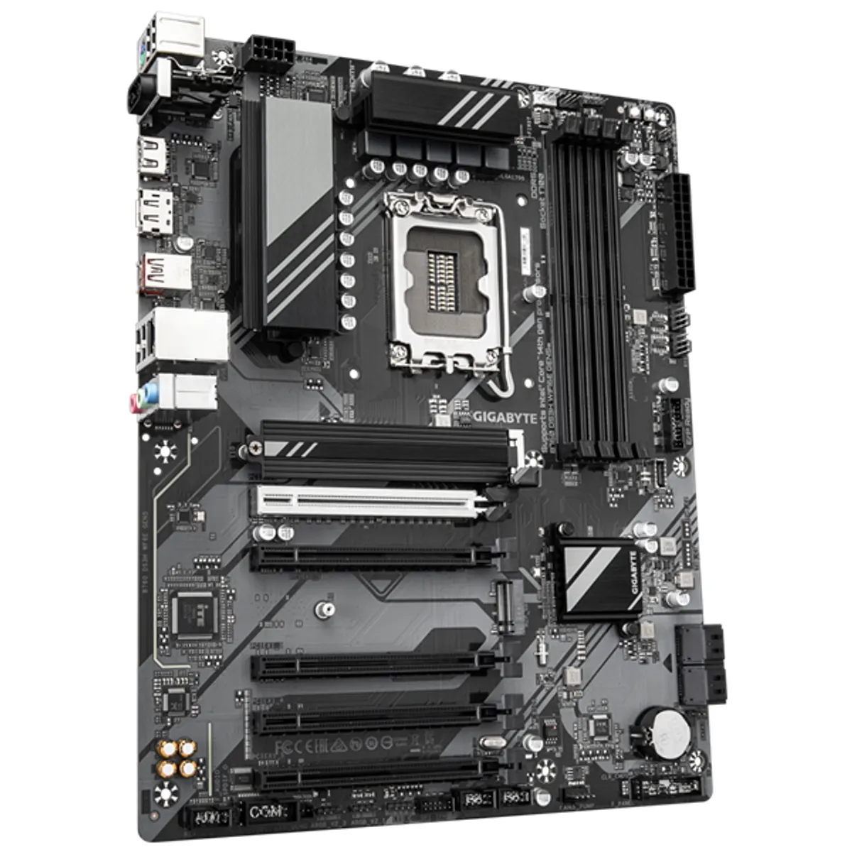 GIGABYTE B760 DS3H WIFI6E GEN5 Intel S1700 ATX 5 x PCIe x16 DDR5 128 GB 4800 MHz M.2 HDMI DP WiFi LAN 4x SATA III Raid 7.1 HD audio #1