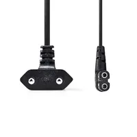 Nedis CEGL11055BK30 tápkábel Euro IEC-320-C7 3m fekete #1