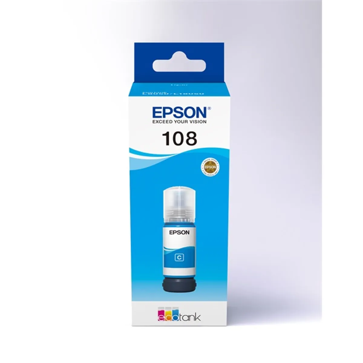 EPS CON C13T09C24A tintapatron kék kompatibilis Ecotank L8050 L18050 70 ml #1