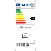 Sharp 32HA1205E 32" LED kijelző 1366x768 WXGA, 60 Hz, HDMI 3, DVB-T C S2, Smart TV, 100x100 VESA #9