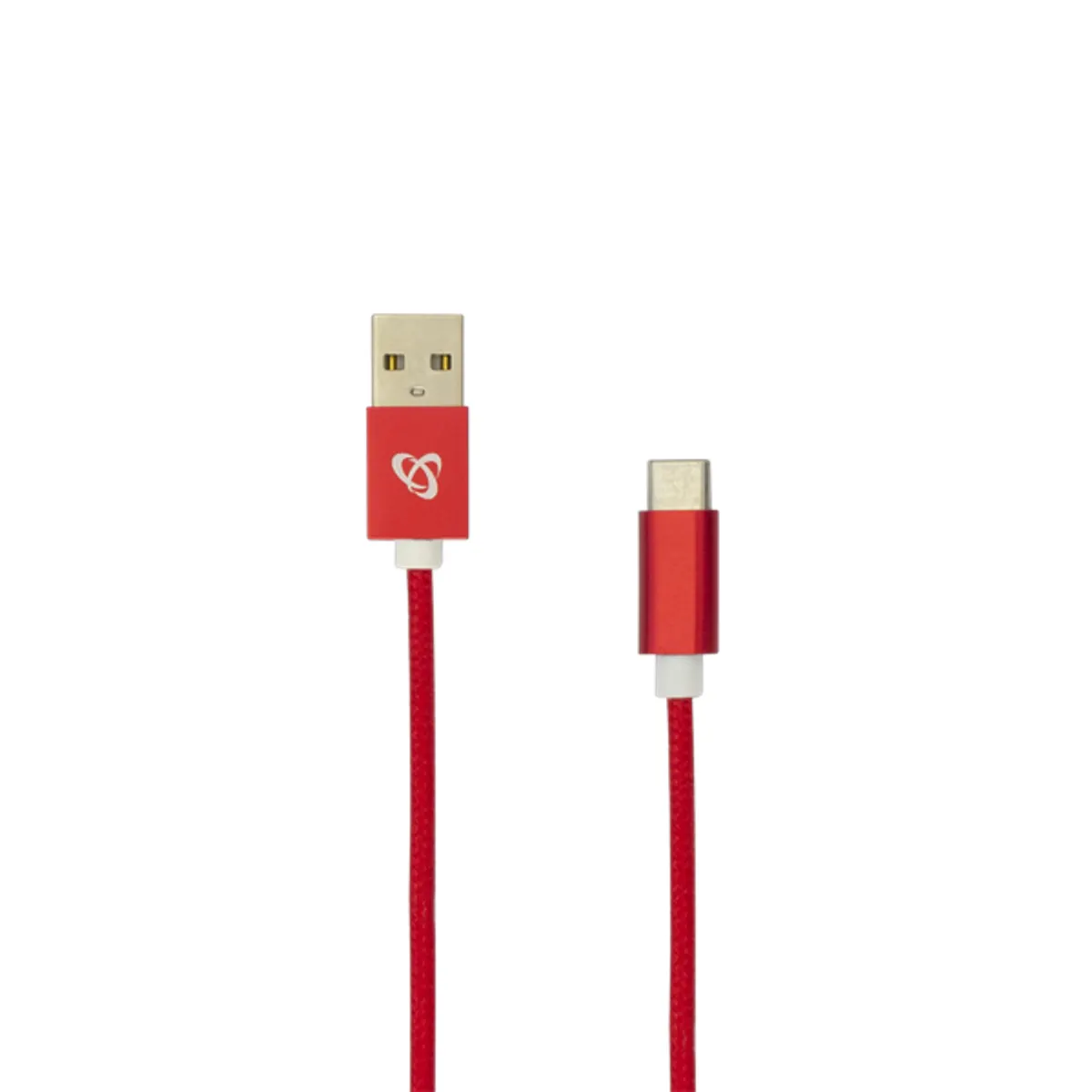 SBOX USB-TYPEC-15R usb-a to type-c kábel 1,5 m piros hálós #1