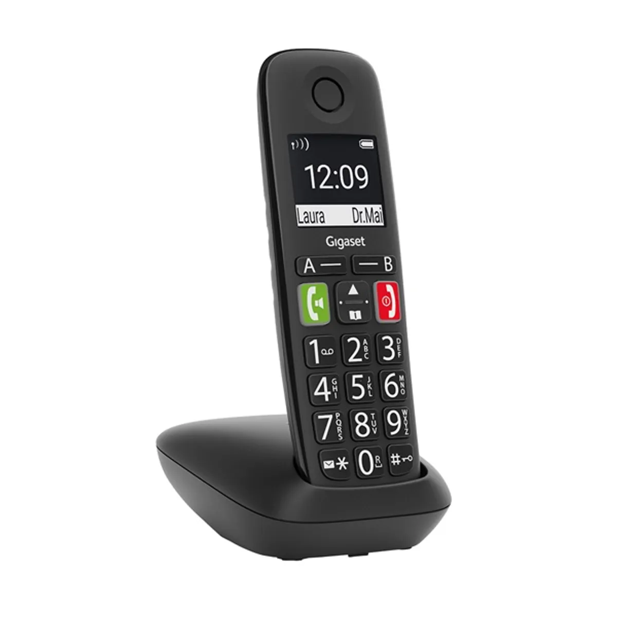 Gigaset S30852-H2901-S201 E290 eco hívószám kijelzés: Van kihangosítás: Van kijelző világítás: Van szín: fekete #3