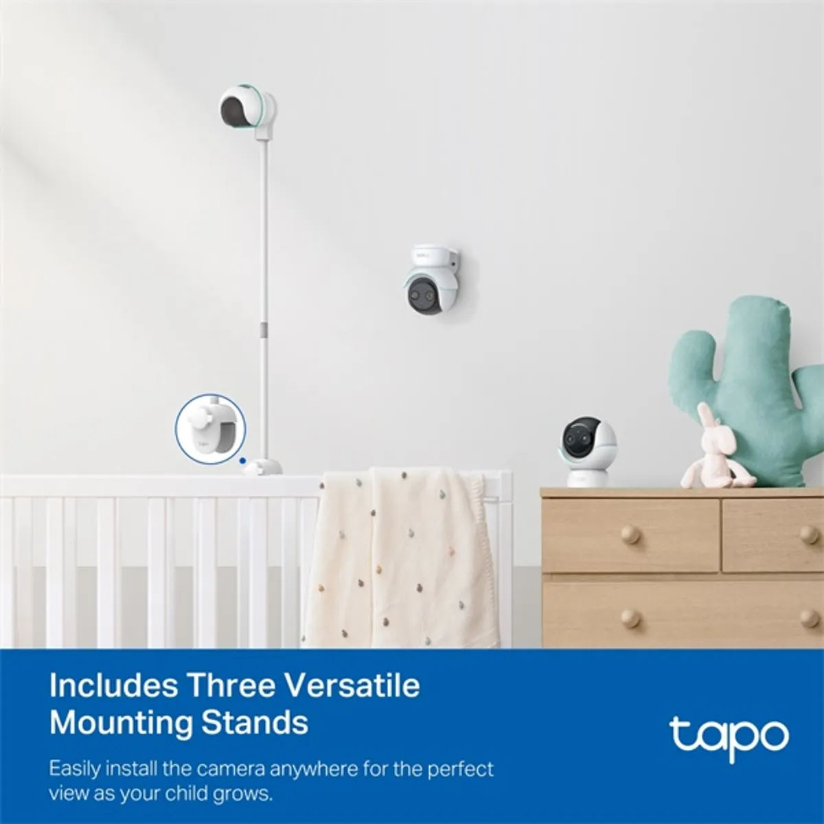 TP-LINK TAPO C840 duál-lencsés bébifigyelő kamera 1920x1080 2560x1440 IR éjjellátó WiFi #4