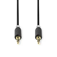 NEDIS CABW22000AT05 sztereó audió kábel 3,5 mm dugó 0,5 m aranyozott érintkezők árnyékolt #2
