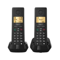 GIGASET L36852-H3106-S201 Pure 200 Duo DECT 2 kézibeszélő fekete #2