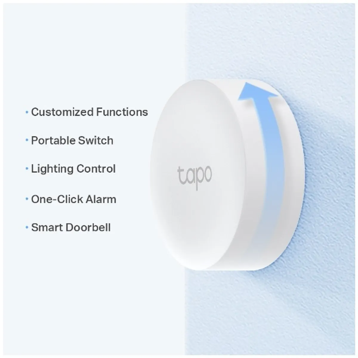 TP-LINK TAPO S200B okos nyomógomb 868 MHz hub szükséges CR2032 elem #4
