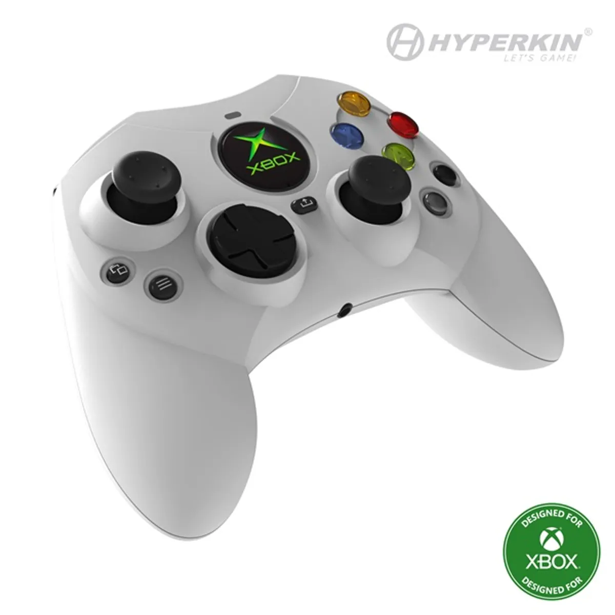 HYPERKIN M01618-WH Duchess kontroller kompatibilis Xbox Series X S, Xbox One és Windows 10 és 11 vezetékes USB #3