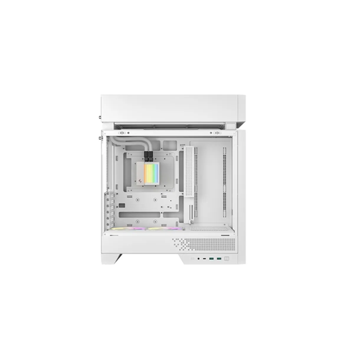DEEPCOOL R-CL6600-WHNNA0-G R-CL6600 fehér alsó 2x120mm ARGB Reverse Blade #2