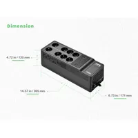 APC BE1050-GR Back-UPS 1050 VA offline beépített adatvonal-védelem #3