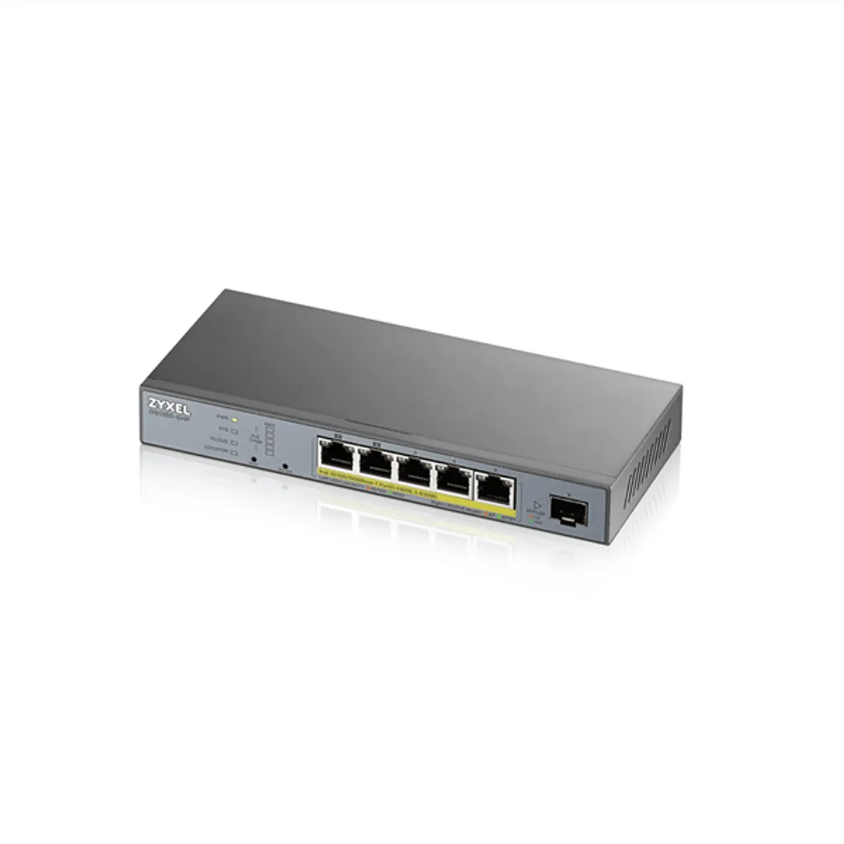 ZYXEL GS1350-6HP-EU0101F GS1350-6HP 5x GbE PoE 60W 1x SFP #1