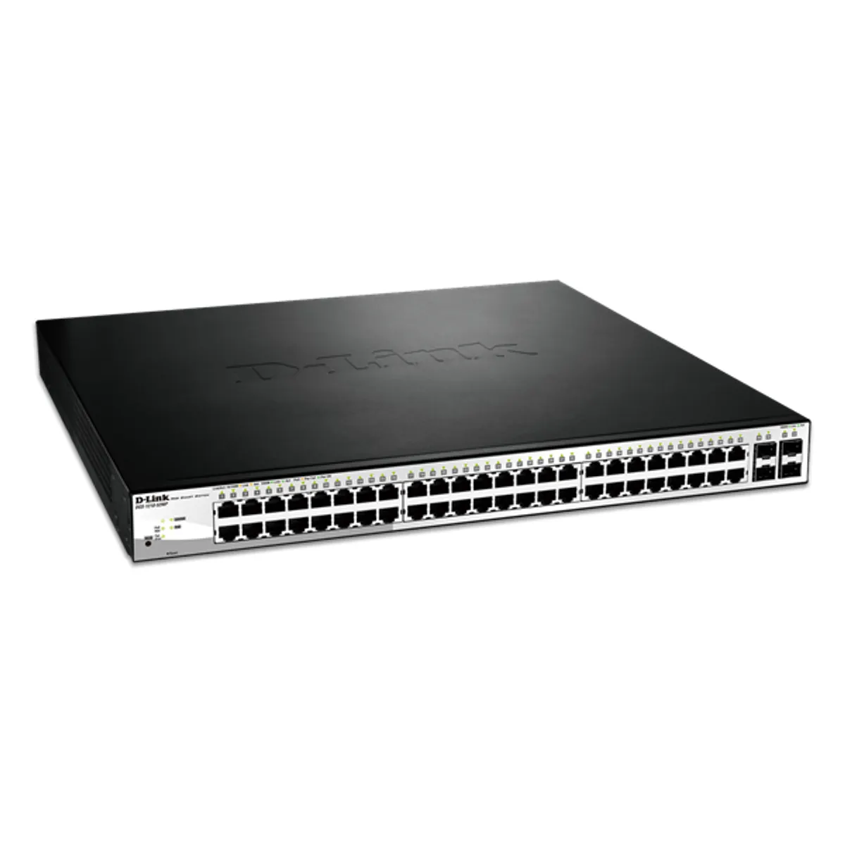 DLINK DGS-1210-52MP-E 52-portos PoE Layer 2 Web-kezelésű rackbe szerelhető switch 4x SFP 256 VLAN #1