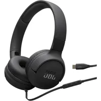JBL JBLT520CBLK Tune 520C USB-C fejhallgató, mikrofonos, 32 ohm, 120 cm kábel, 10 Hz-40 kHz