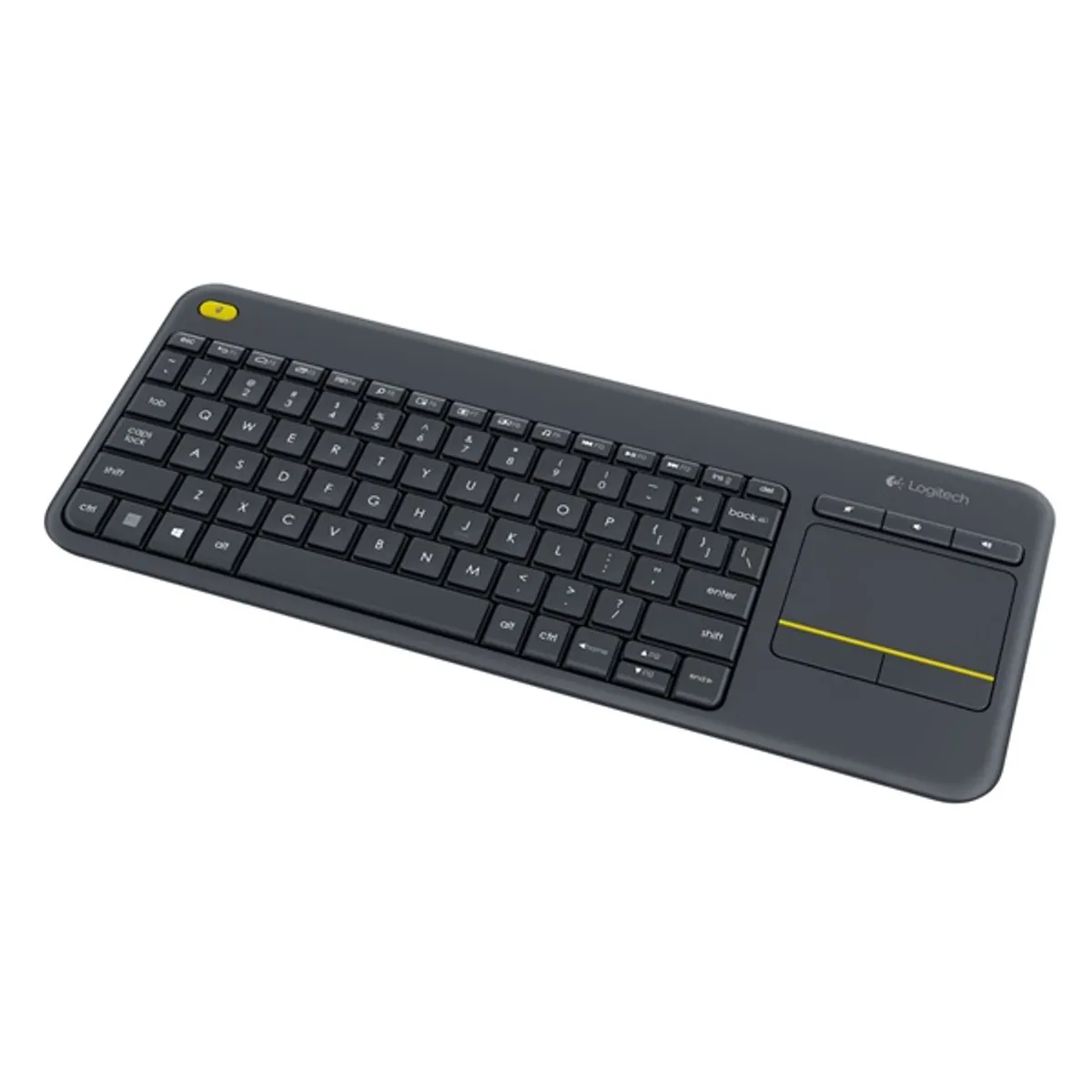 LOGITECH 920-007157 K400 Plus Vezeték nélküli érintőpados billentyűzet - magyar kiosztás #1