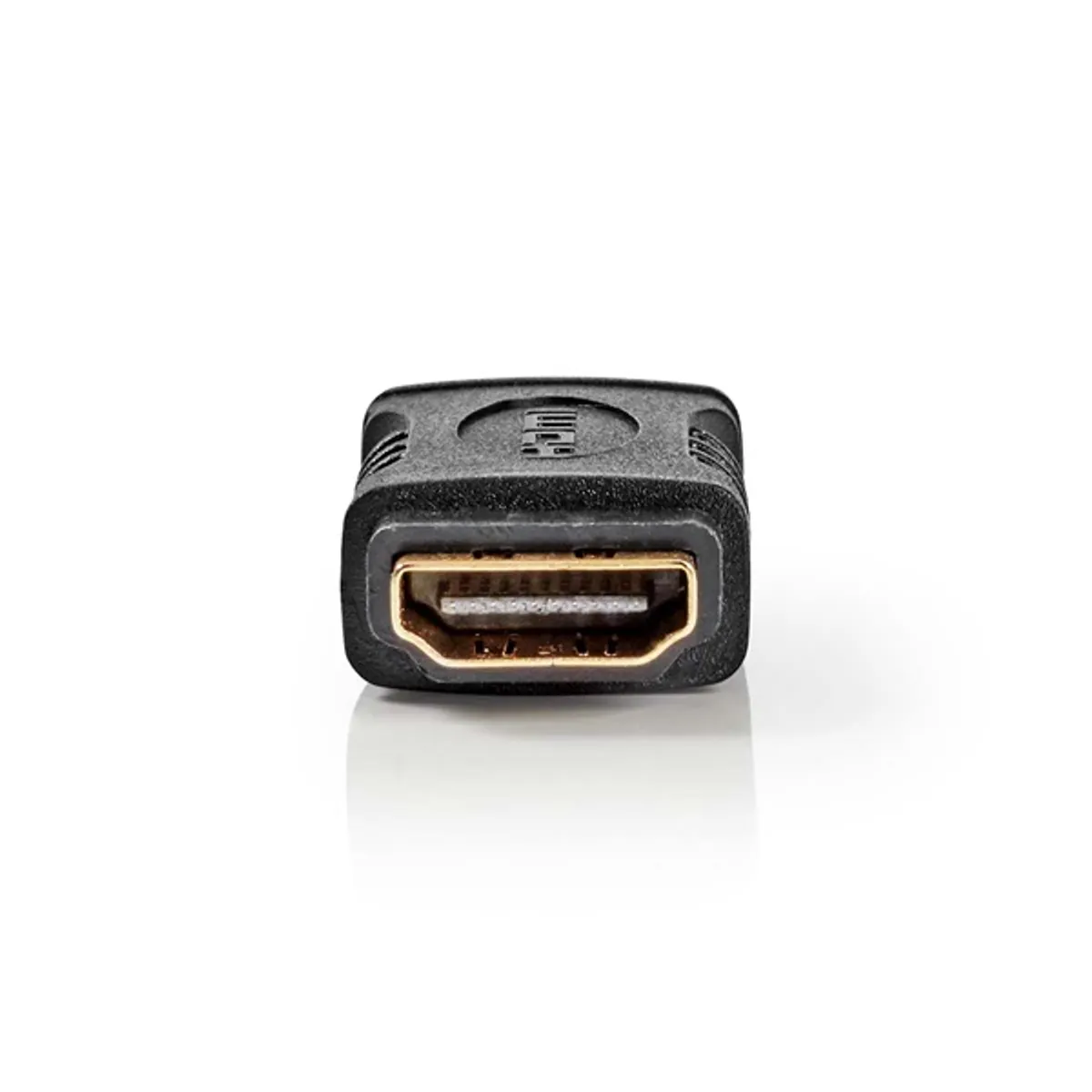 NEDIS cvgb34900bk HDMI toldó adapter aranyozott csatlakozók fekete egyenes #2