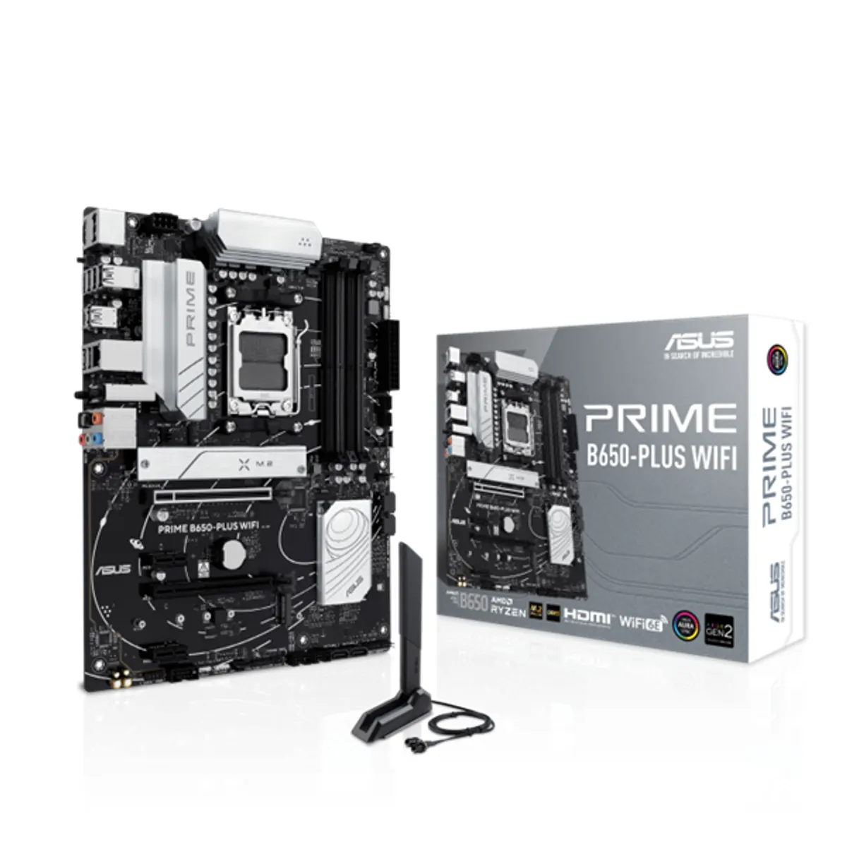 ASUS PCC PRIME B650-PLUS WIFI Prime b650-plus AM5 ATX DDR5 5200 MHz 4 memória foglalat 192 GB M.2 HDMI DisplayPort 2,5 Gbps LAN WiFi #1