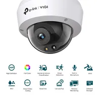 TP-LINK VIGI C240(4MM) 4MP Full-Color dómkamera IP67 IK10 PoE #2